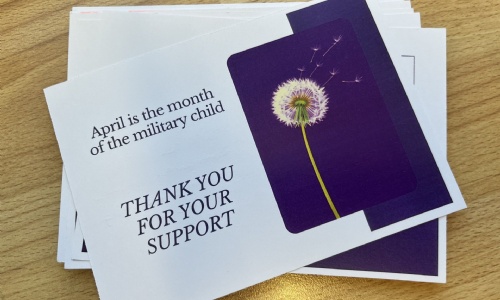 Month of the Military Child image